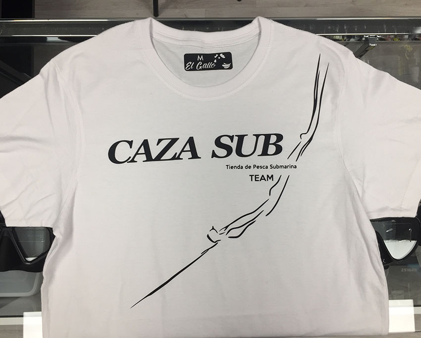 Impresión Camiseta Tienda Submarinismo Tenerife