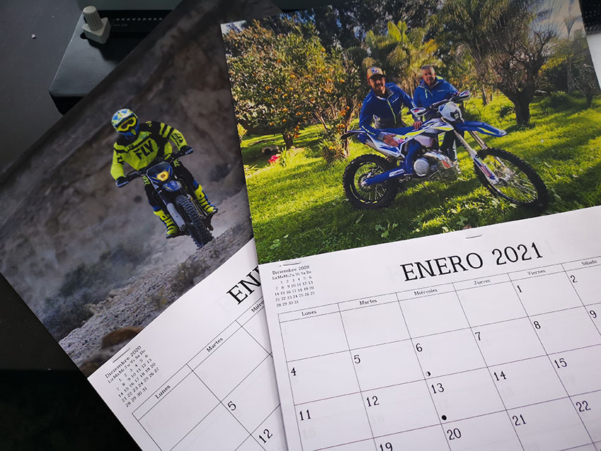 Impresión Calendarios Personalizados Tenerife