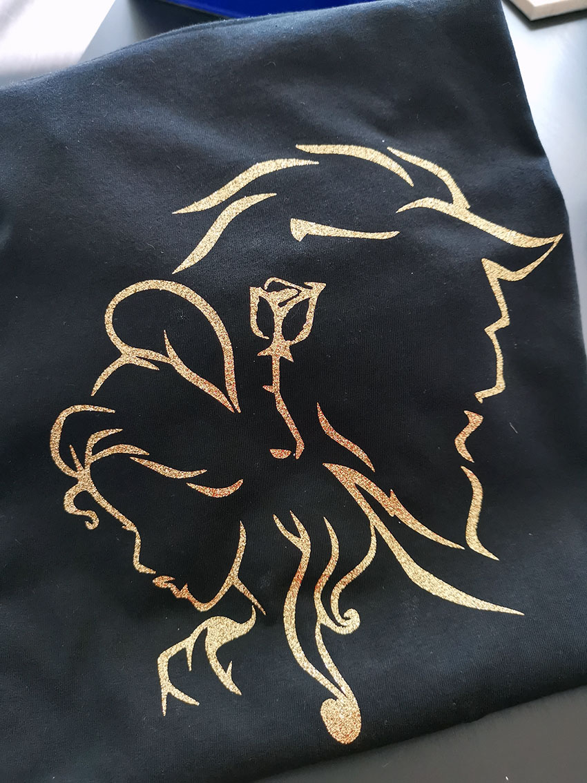 Impresión Camiseta La Bella y La Bestia Tenerife