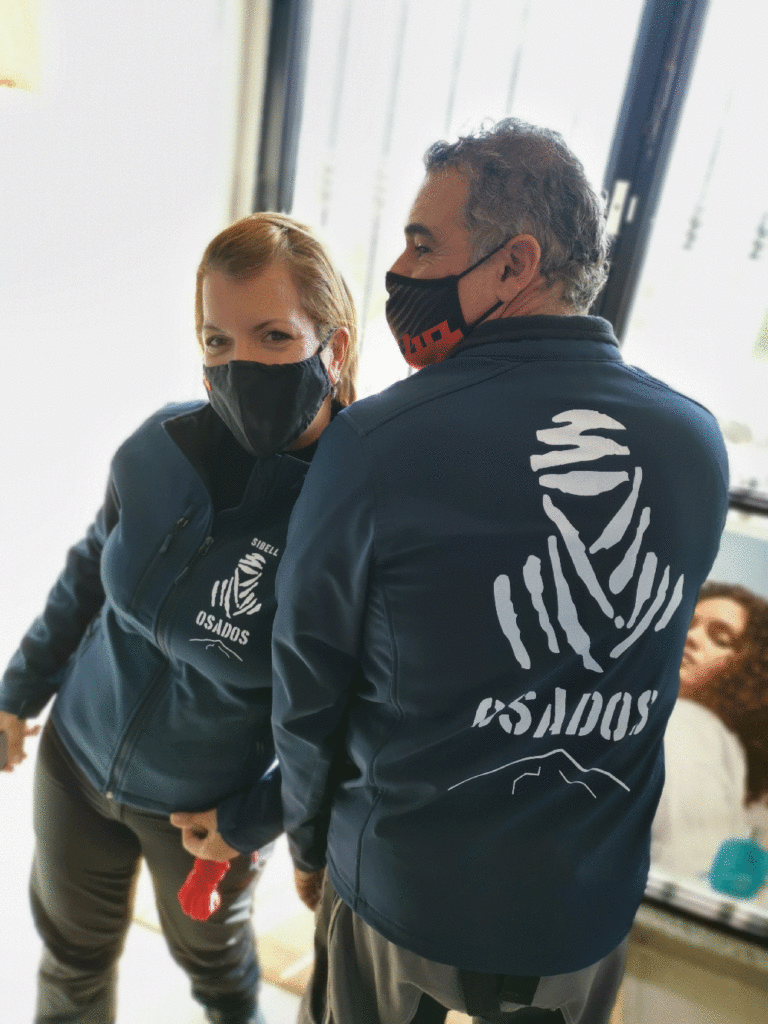 Chaquetas Softshell Personalizadas para el Grupo Motero Osados de las Trail - Islas Canarias